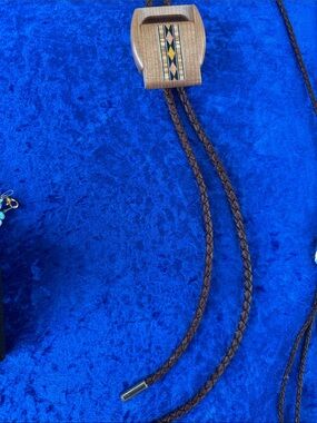 Custom made bolo tie. Hidden box bolo